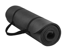 Load image into Gallery viewer, Slip Mat Yoga 10mm Thick Nbr Gym Mat Exercise Mat Sport, 183x61cm