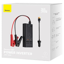 Load image into Gallery viewer, BASEUS CAR POWER INVERTER 12V-220V - 300W
