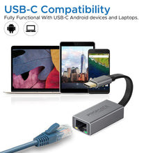 Load image into Gallery viewer, promate High Speed USB-C to Gigabit Ethernet Adapter