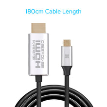 Load image into Gallery viewer, Promate USB-C to HDMI Audio Video Cable with Ultra HD Support