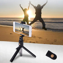 Load image into Gallery viewer, K07 Integrated Tripod Wireless Selfie Stick for Smart Phone Black
