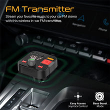 Load image into Gallery viewer, Promate FM Transmitter Kit with Handsfree Quick Charge 3.0