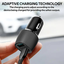 Load image into Gallery viewer, Promate 3.4A Car Charger With Dual USB Ports