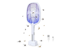 Load image into Gallery viewer, Electric Mosquito Swatter Rechargeable Mosquito Swatter For Indoor And Outdoor