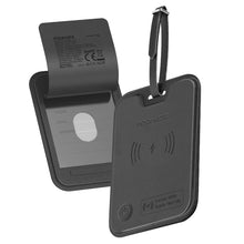 Load image into Gallery viewer, Promate Hushtag Hushtag Anti-loss Smart Luggage Tag With Apple Find My, Rfid Blocking, Wireless Charging, Leather Travel Tag With 6-month Battery, Bluetooth 5.2, Adjustable Strap, For Iphone &amp; Ipad
