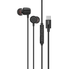 Load image into Gallery viewer, Promate Silken-enc High-fidelity Usb-c Earphones With Enc Mic, Inline Controls, Durable Metal Housing For Crystal-clear Calls, 1.2m Tpe Cable And Universal Compatibility, Silken-enc

