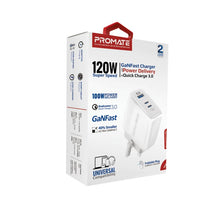 Load image into Gallery viewer, Promate 120 Watt Power Deliver Ganfast
