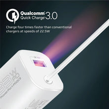 Load image into Gallery viewer, Promate 33w Super Speed Wall Charger With Quick Charge 3.0 Usb-c Power Delivery
