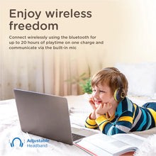 Load image into Gallery viewer, Promate Kids Wireless Headphones with Dual Mic
