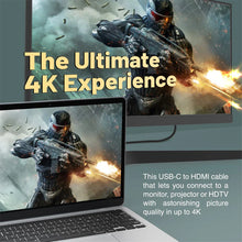 Load image into Gallery viewer, Promate 4K CrystalClarity USB-C to HDMI Cable
