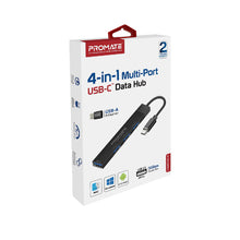 Load image into Gallery viewer, Promate 4-in-1 Multi-Port USB-C Data Hub
