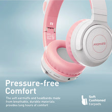 Load image into Gallery viewer, promate KidSafe Kawaii Style Wireless Kids Headset
