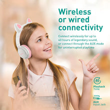 Load image into Gallery viewer, promate KidSafe Kawaii Style Wireless Kids Headset
