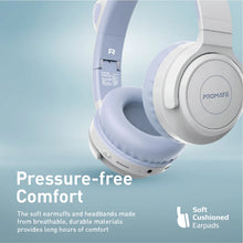 Load image into Gallery viewer, promate KidSafe Kawaii Style Wireless Kids Headset
