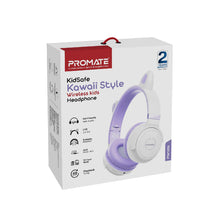 Load image into Gallery viewer, promate KidSafe Kawaii Style Wireless Kids Headset
