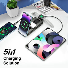 Load image into Gallery viewer, promate 5in1 magsafe wireless charging power bank
