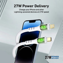 Load image into Gallery viewer, Promate 27 Watt Power Delivery Usb-c To Lighting Cable 120cm
