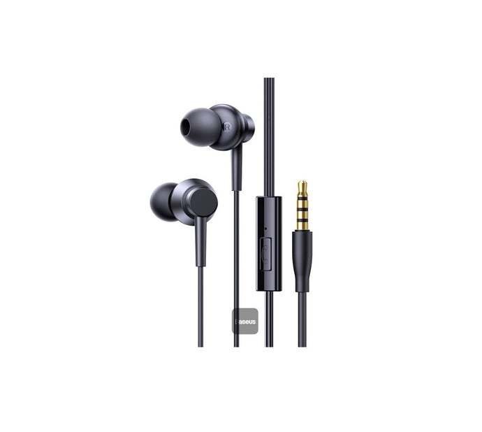 Baseus Encok HZ11 3.5mm Jack Wired Earphone,In-Ear Headphone With Mic