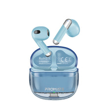Load image into Gallery viewer, Promate high definition transparent tws earbuds
