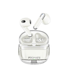 Load image into Gallery viewer, Promate high definition transparent tws earbuds
