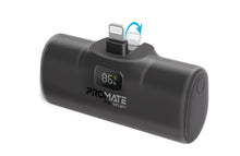 Load image into Gallery viewer, Promate Ultra-compact Fast Charging Powerbank Lighting 5000mah
