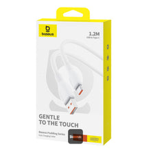 Load image into Gallery viewer, Baseus Pudding Series Fast Charging Cable With High-Speed Data Transmission USB-A to Type-C 100W 6A 1.2M
