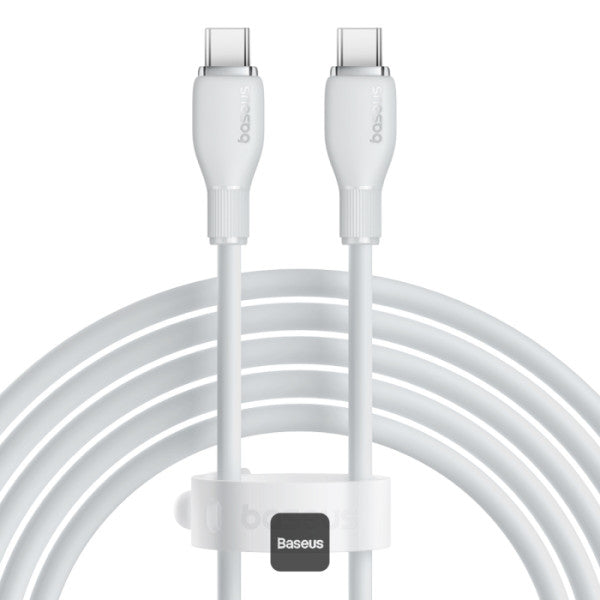 Baseus Pudding Fast Charging Cable With High-Speed Data Transmission Type-C to Type-C 100W 5A 2M
