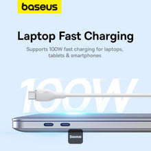 Load image into Gallery viewer, Baseus Pudding Fast Charging Cable With High-Speed Data Transmission Type-C to Type-C 100W 5A 2M
