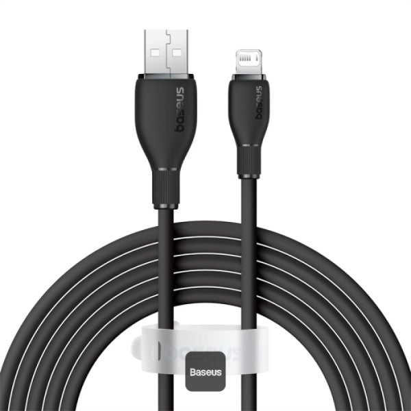 Baseus Pudding Series Fast Charging Cable With High-Speed Data Transmission USB-A to Lightning 20W 2.4A 2M