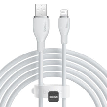 Load image into Gallery viewer, Baseus Pudding Series Fast Charging Cable With High-Speed Data Transmission USB-A to Lightning 20W 2.4A 2M
