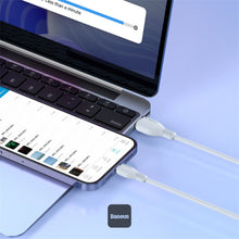 Load image into Gallery viewer, Baseus Pudding Series Fast Charging Cable With High-Speed Data Transmission USB-A to Lightning 20W 2.4A 2M
