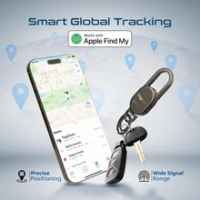 Load image into Gallery viewer, Promate Smart Keychain with Apple Find My Locator (Titanium)
