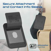 Load image into Gallery viewer, Promate Hushtag Hushtag Anti-loss Smart Luggage Tag With Apple Find My, Rfid Blocking, Wireless Charging, Leather Travel Tag With 6-month Battery, Bluetooth 5.2, Adjustable Strap, For Iphone &amp; Ipad
