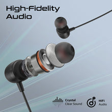 Load image into Gallery viewer, Promate Silken-enc High-fidelity Usb-c Earphones With Enc Mic, Inline Controls, Durable Metal Housing For Crystal-clear Calls, 1.2m Tpe Cable And Universal Compatibility, Silken-enc
