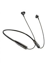 Load image into Gallery viewer, BT Bluetooth stereo headphones with a neckband and up to 30 hours of playtime.

