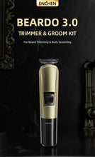 Load image into Gallery viewer, Enchen Beardo 3 Trimmer Low Noise Self Sharpening Stainless Steel Blades
