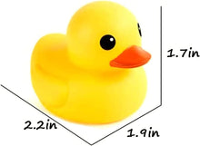 Load image into Gallery viewer, Bath Duck Toys 9PCS Yellow Rubber Ducks Squeak &amp; Float Ducky
