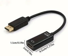 Load image into Gallery viewer, Tecsa Displayport to HDMI Adapter
