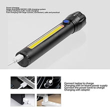 Load image into Gallery viewer, Fitto USB Rechargable Power Style LED Flashlight with Telescopic
