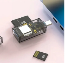Load image into Gallery viewer, Go Des GD DK002 Type C Mobile SD TF MicroSD CardReader
