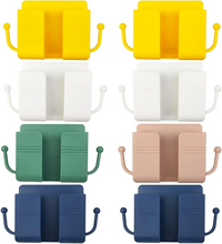 Load image into Gallery viewer, Wall Mount Phone Holder Phone Stand . Multi Purpose Phone Charging Dock 2pieces
