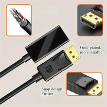 Load image into Gallery viewer, Tecsa Displayport to HDMI Adapter
