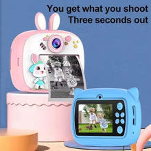 Load image into Gallery viewer, Kids Digital Camera with Instant Printing Mini Camera Video Maker
