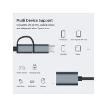 Load image into Gallery viewer, Nyork Dual OTG USB to type-micro
