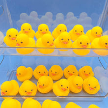 Load image into Gallery viewer, Bath Duck Toys 9PCS Yellow Rubber Ducks Squeak &amp; Float Ducky
