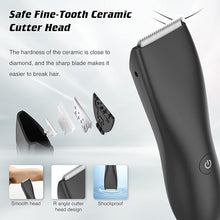 Load image into Gallery viewer, Powerful Waterproof Usb Charging Men Handheld Electric Shaver
