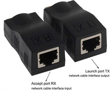 Load image into Gallery viewer, HDMI to RJ45 Network Cable Extender Converter
