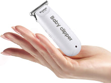 Load image into Gallery viewer, KEMEI Baby Hair Clippers Electric Hair Trimmer with 3 Heads &amp; 3 Guide Combs Waterproof

