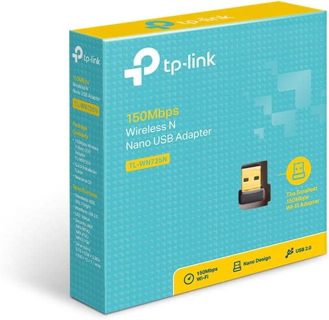 Tp-Link 150Mbps Wireless N Nano Usb Adapter