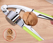 Load image into Gallery viewer, Stainless Steel Garlic Crusher Multi-Function Ginger Squeezer Chopper Nutcracker
